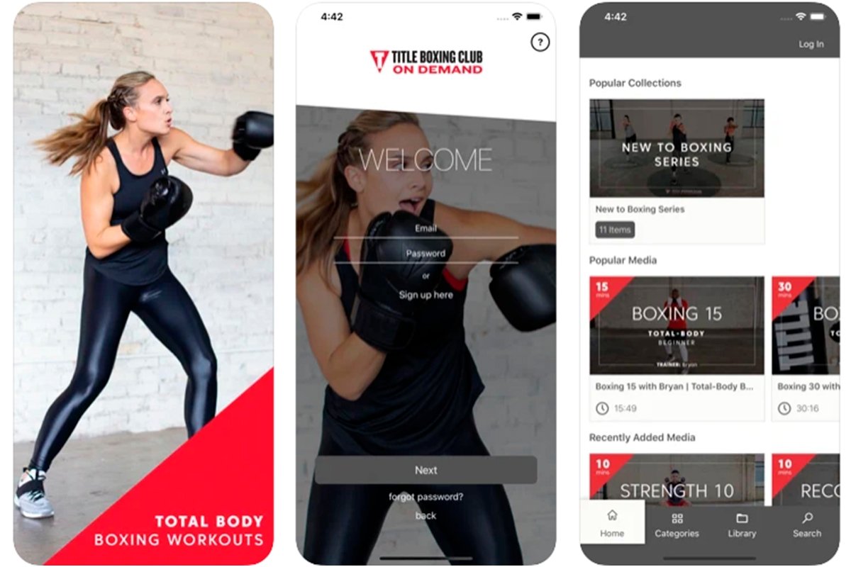 TITLE Boxing Club On Demand: app para aficionados del boxeo