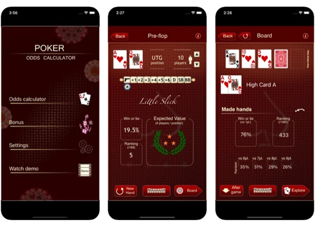 The Poker Calculator: calculadora de probabilidades en el póker