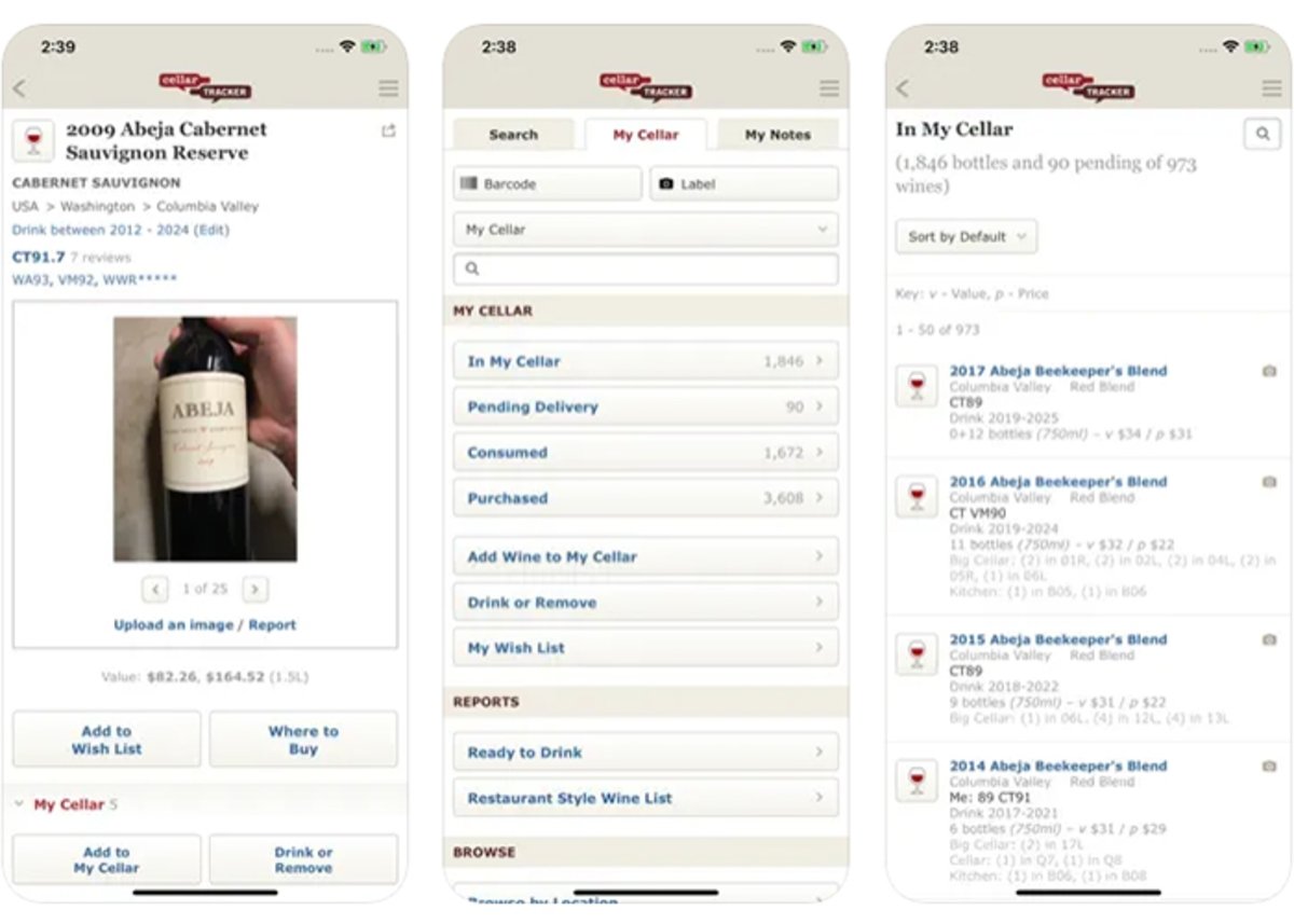 CellarTracker: reseñas de vinos elaboradas por catadores profesionales