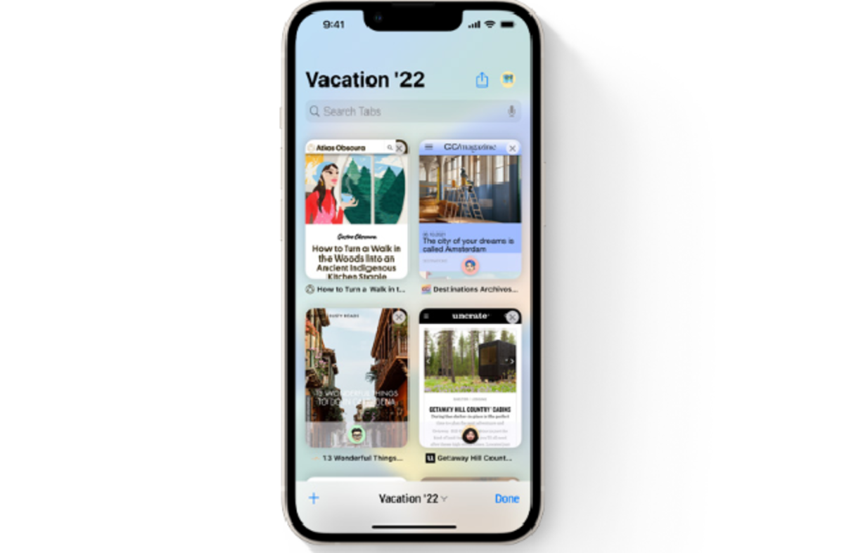 iOS 16: todas las novedades que llegan a Safari