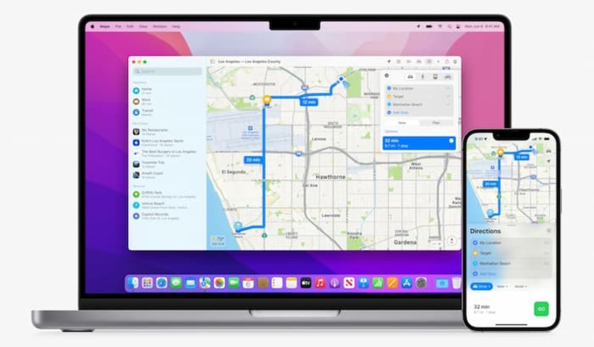 Con esta nueva característica podrás planificar con antelación tus rutas desde tu Mac y enviarlas a tu iPhone