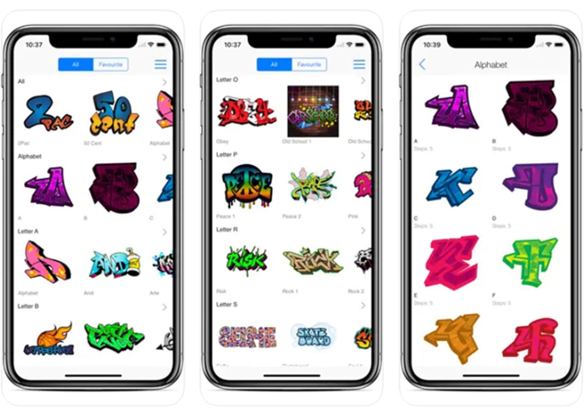 8 apps to create graffiti from iPhone Gadgetonus