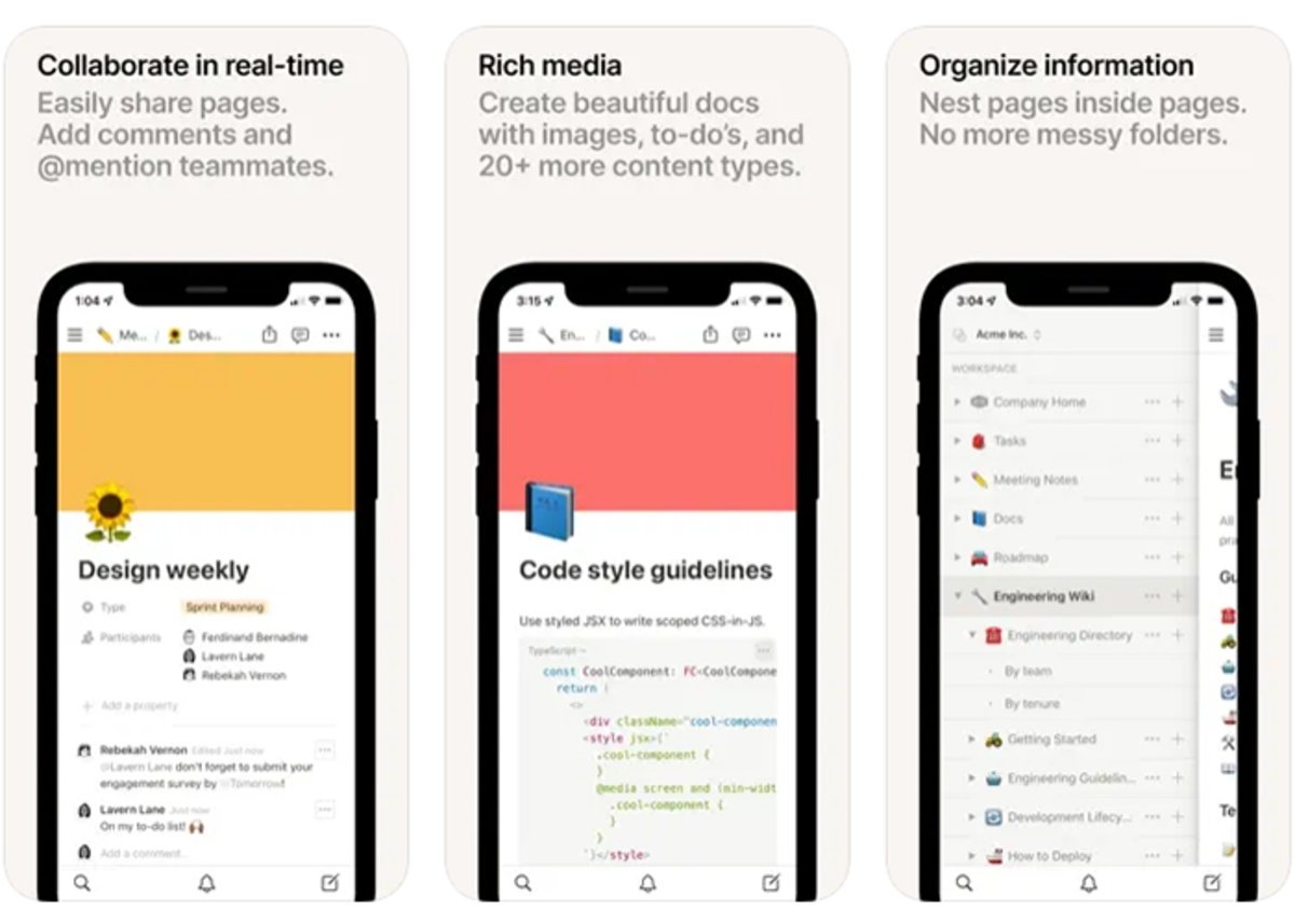 Notion: una app para escribir, planificar y organizar tu vida