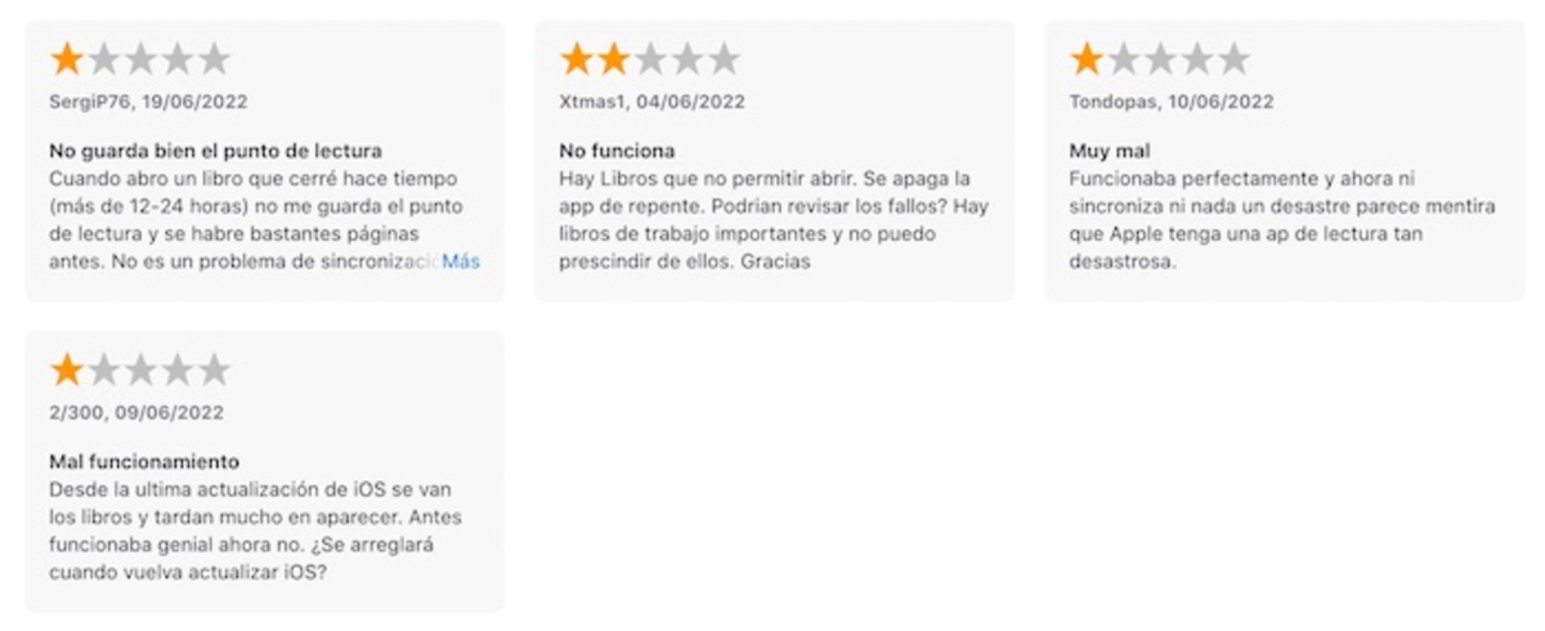 Reseñas de Libros en Apple España