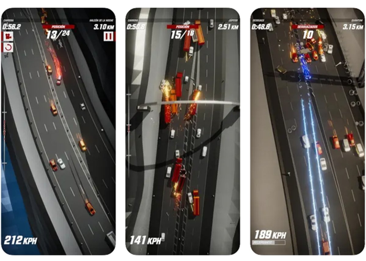 Speed Demons: simulador de carreras en carretera