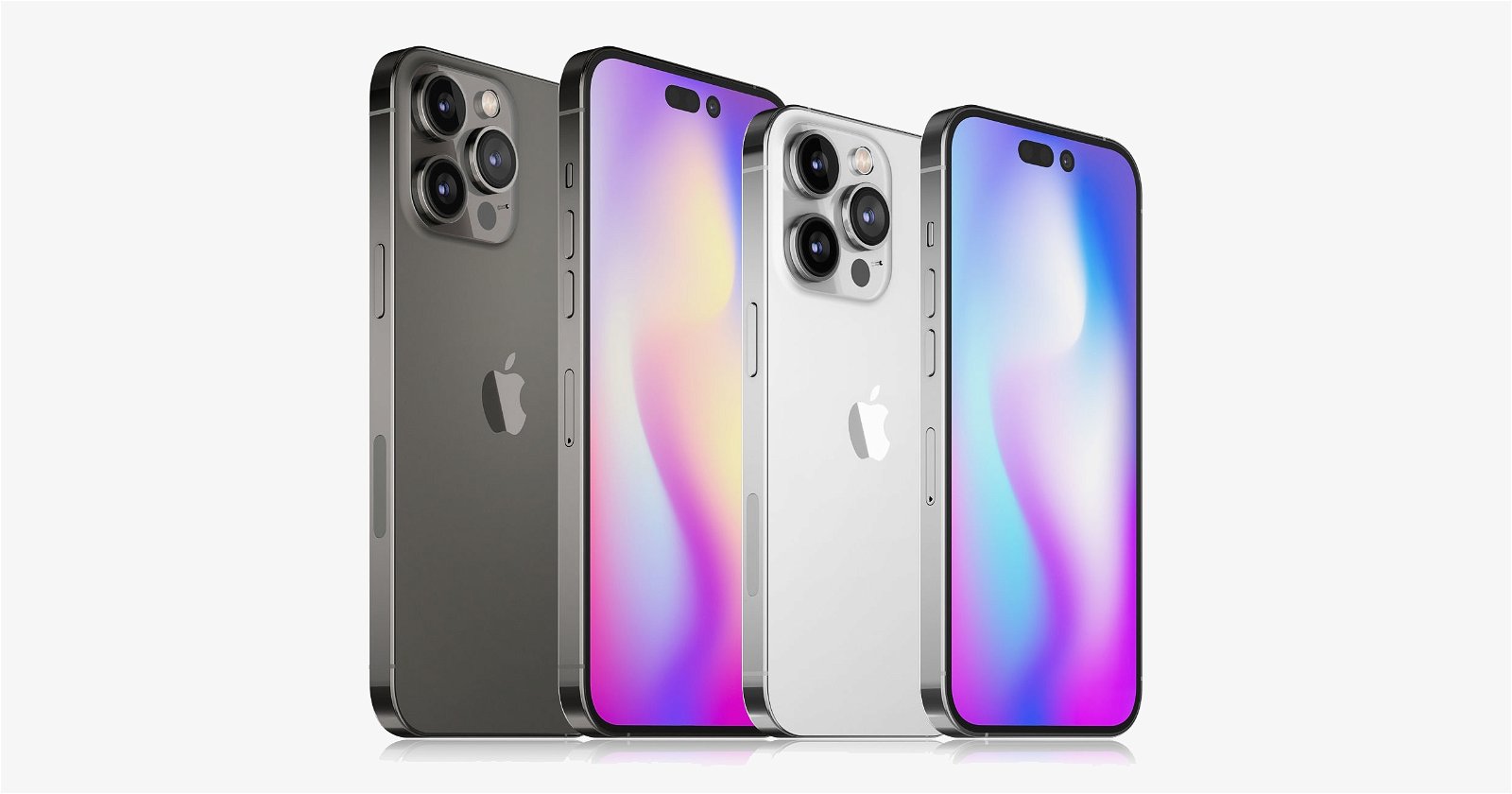 iPhone 14 y iPhone 14 Pro: se filtran los colores de cada gama