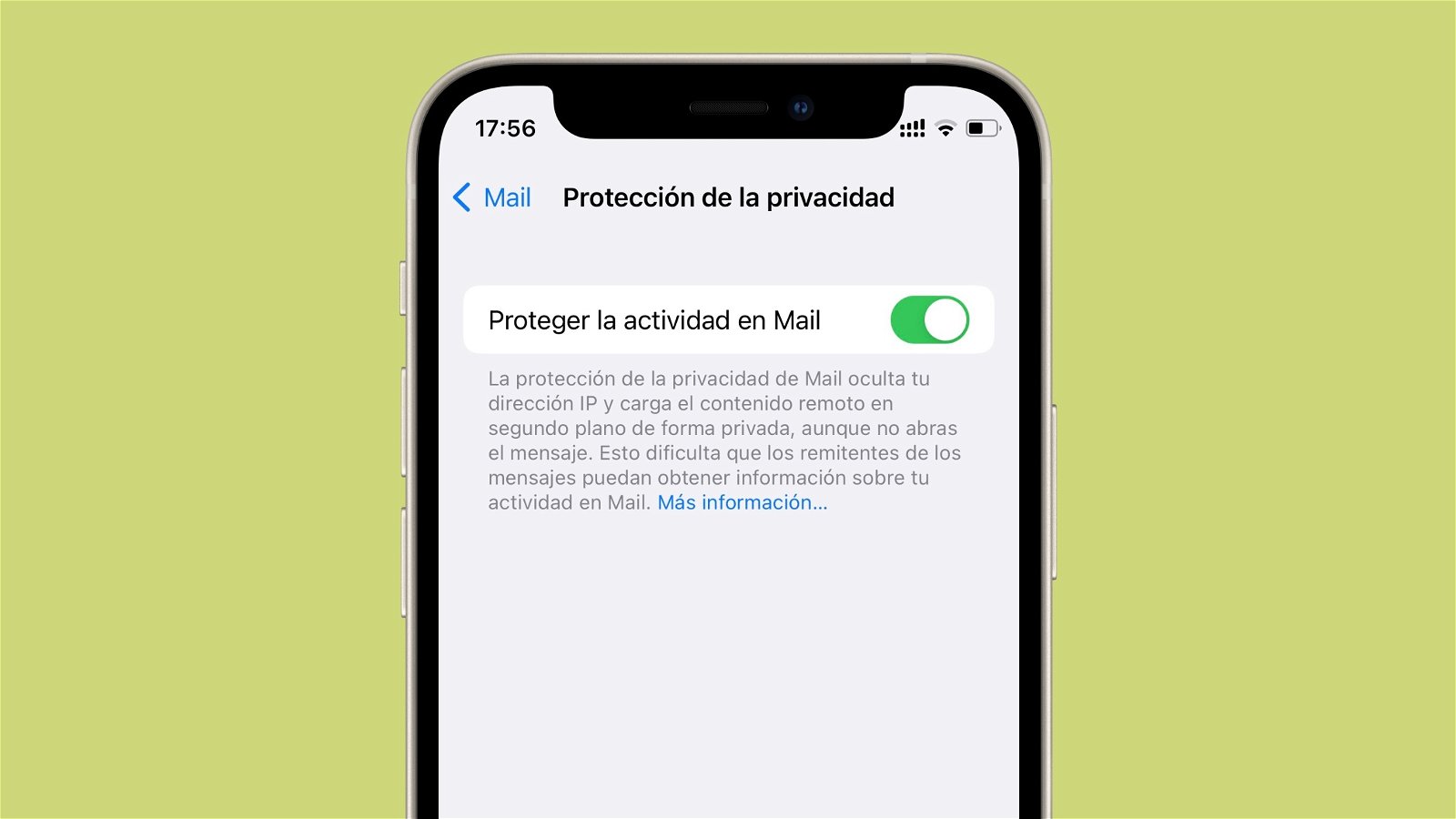 Protección de la privacidad en Mail de Apple