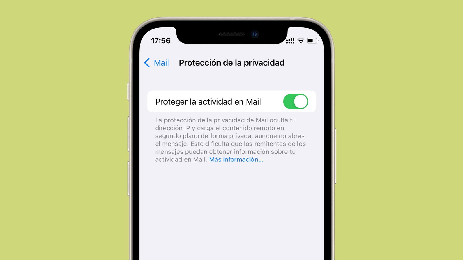 Protección de la privacidad en Mail de Apple