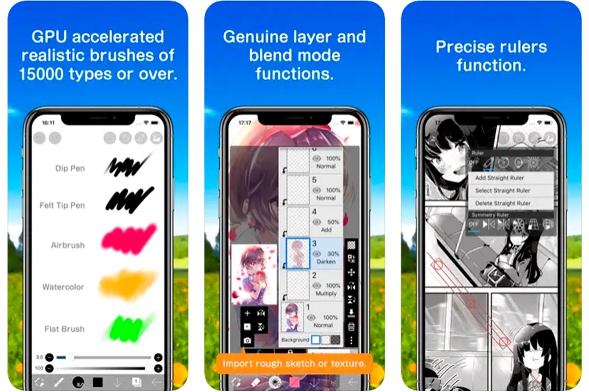 ‎ibis Paint X: app con materiales para practicar y hacer animes y mangas