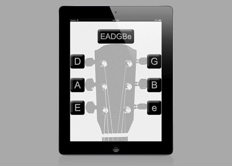 Apps to tune your guitar from iPhone GEARRICE