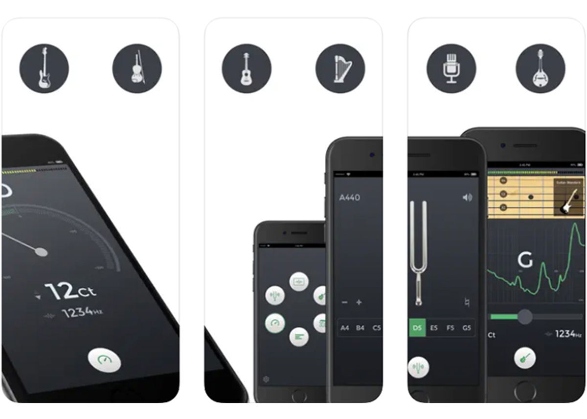 Apps to tune your guitar from iPhone Gadgetonus