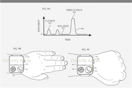 Apple logra una nueva patente para el Apple Watch, esta vez relacionada con los gestos