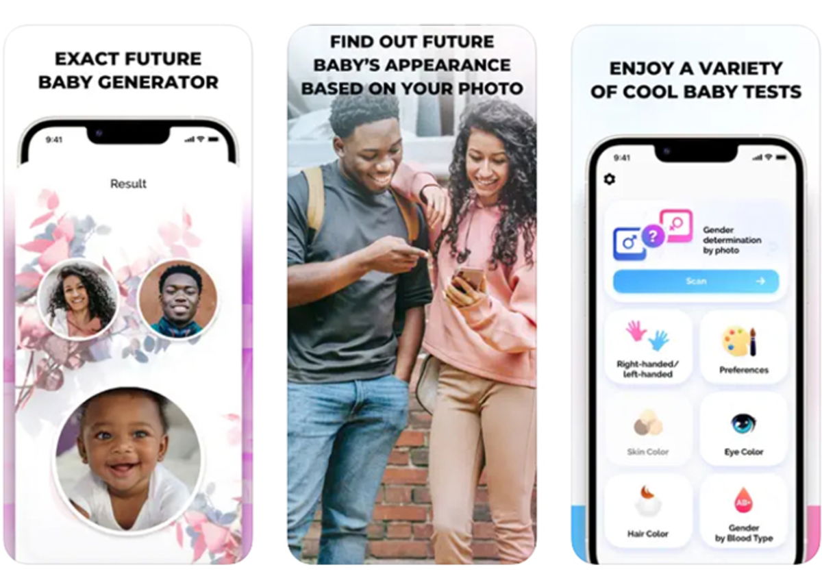 Apps para saber cómo será tu hijo desde iPhone