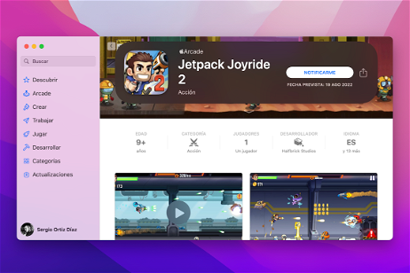 Jetpack Joyride 2 llegará en exclusiva a Apple Arcade