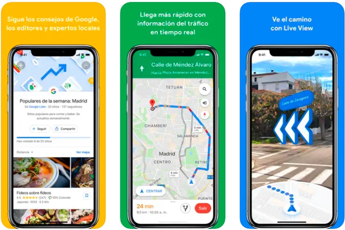 Google Maps: una app funcional y efectiva para llegar a tus destinos con facilidad y evitar atascos