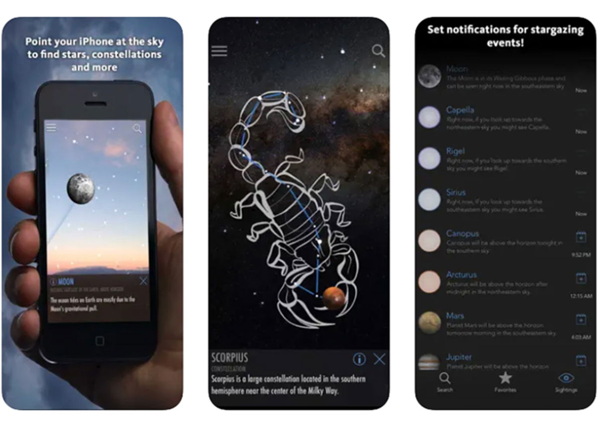 Best apps to identify stars from iPhone Gearrice