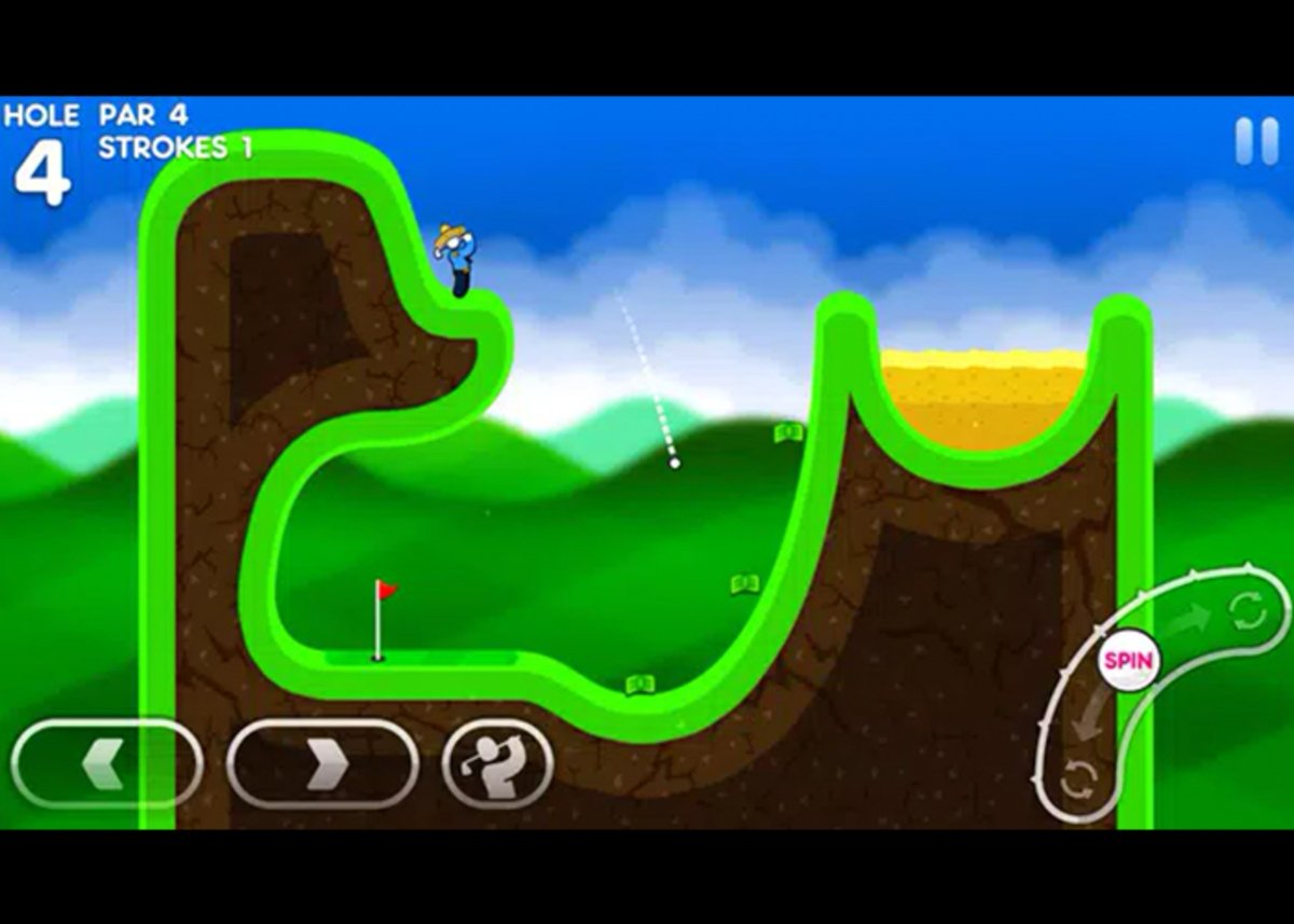 Super Stickman Golf 3: entretenido juego de golf con obstáculos