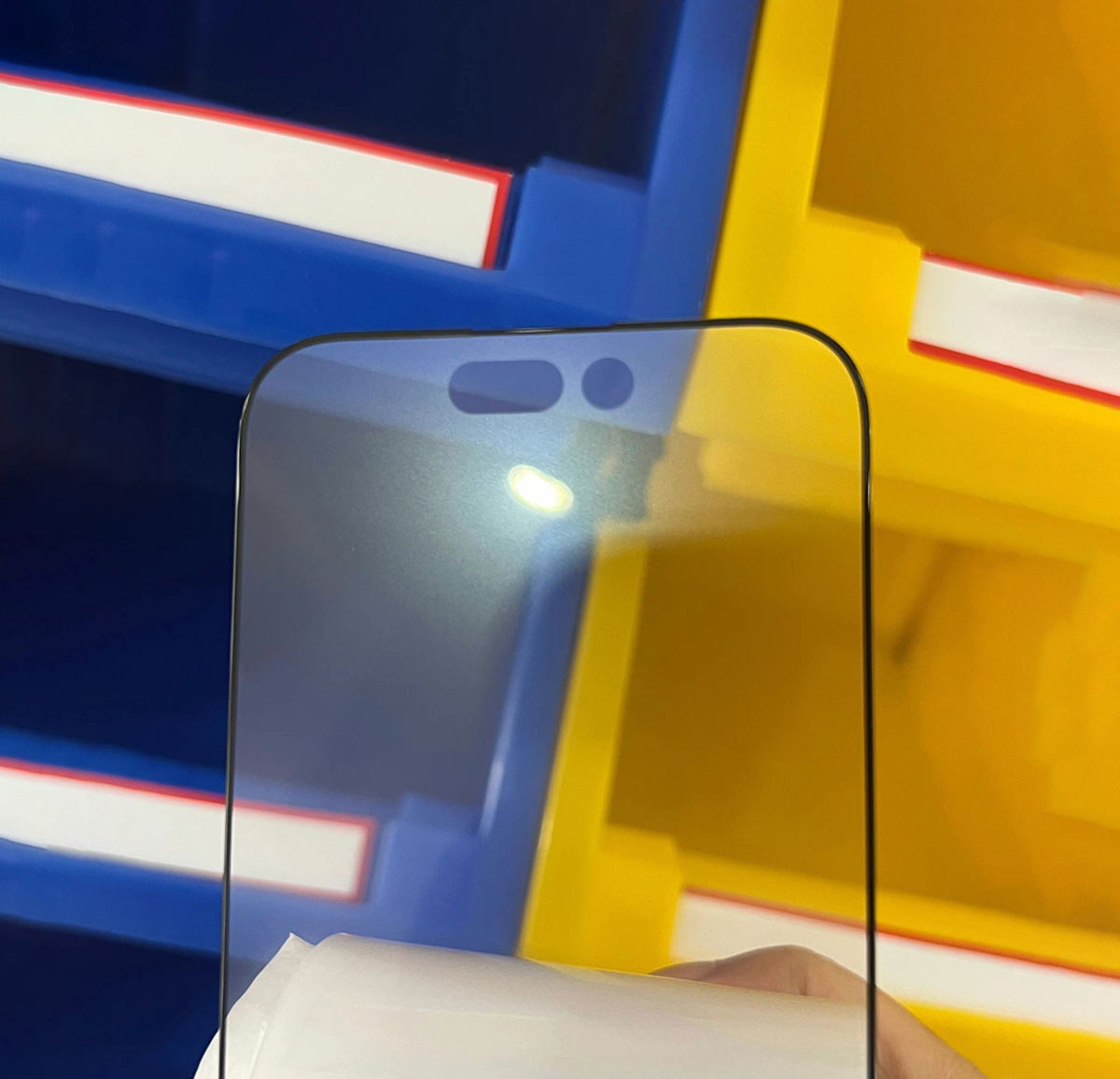 An iPhone 14 Pro screen protector leaks confirming rumors GEARRICE