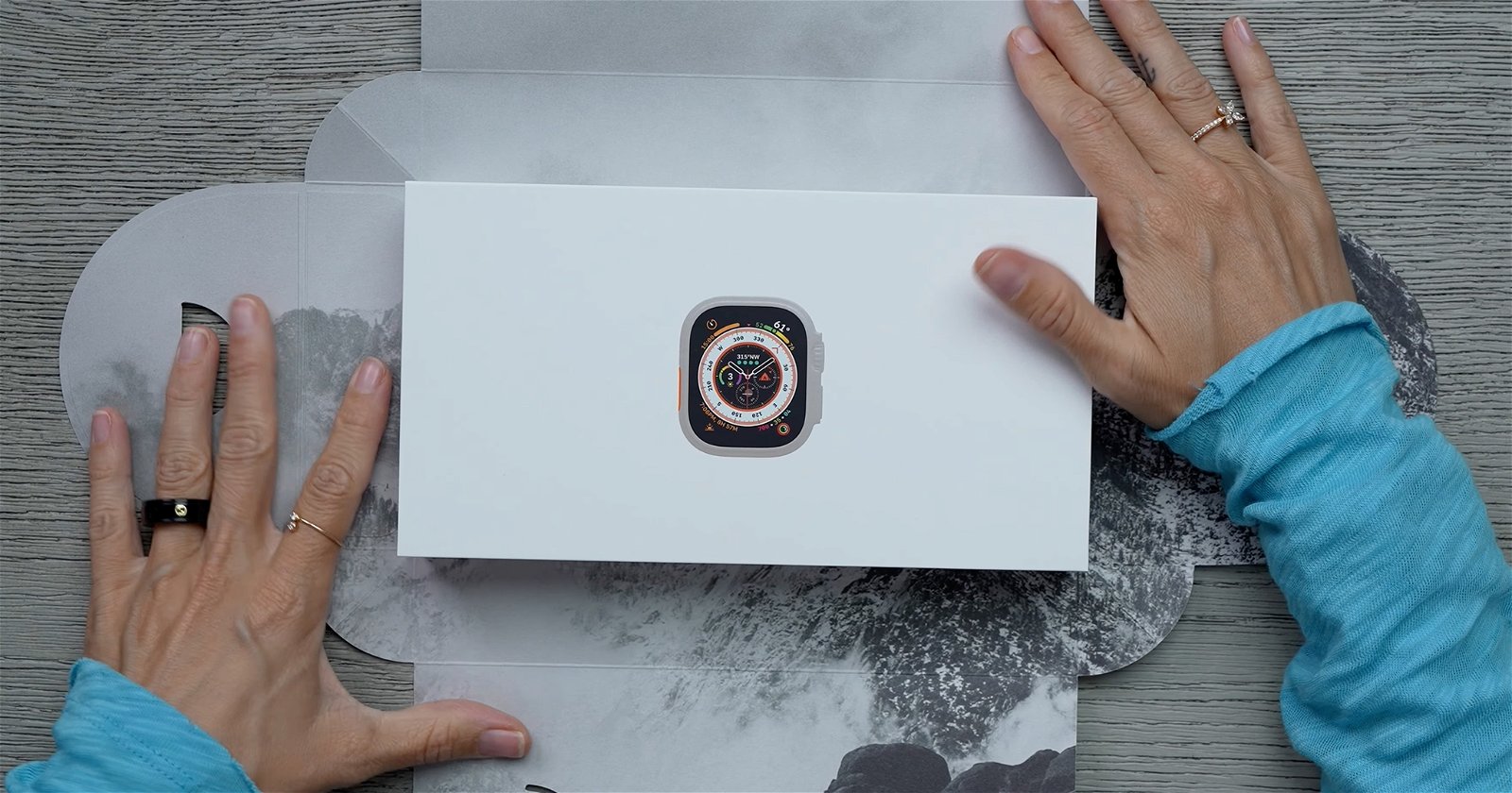 Caja del Apple Watch Ultra