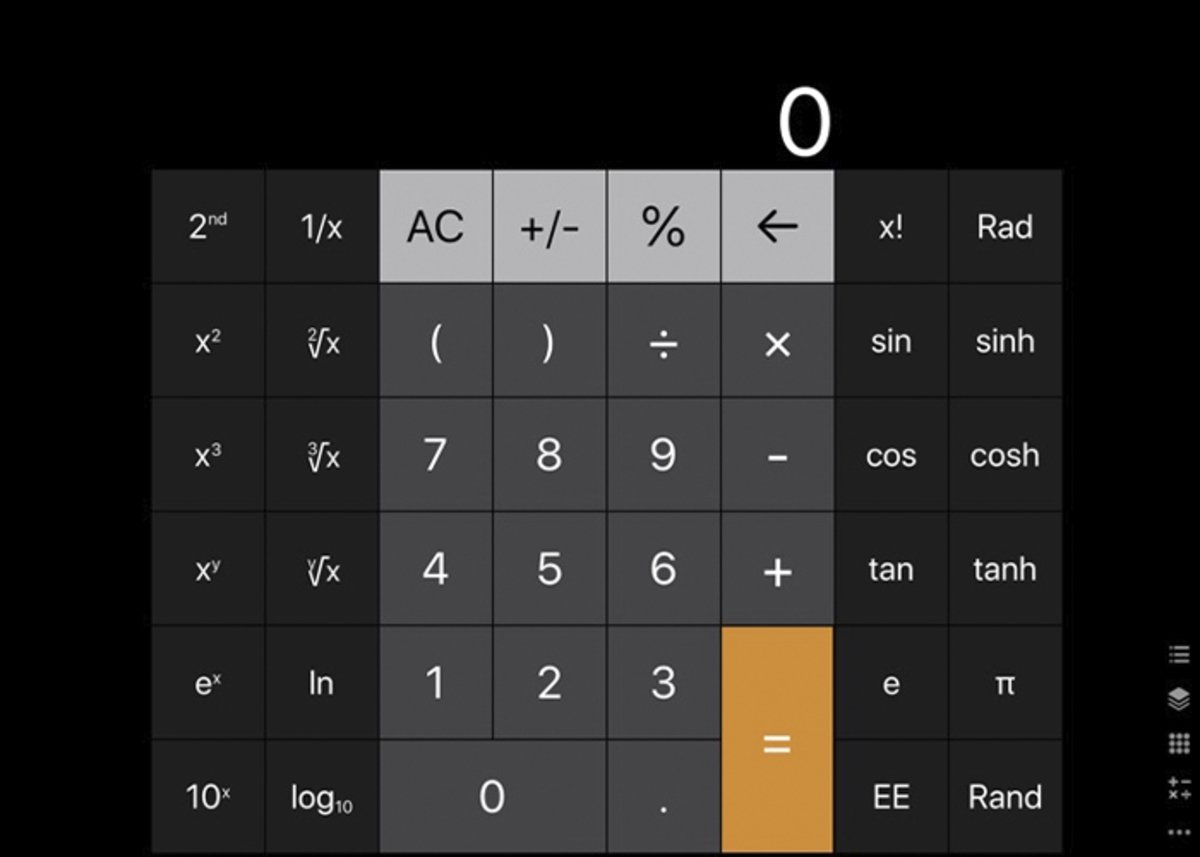 Calculadora para iPad +: soluciones instantáneas