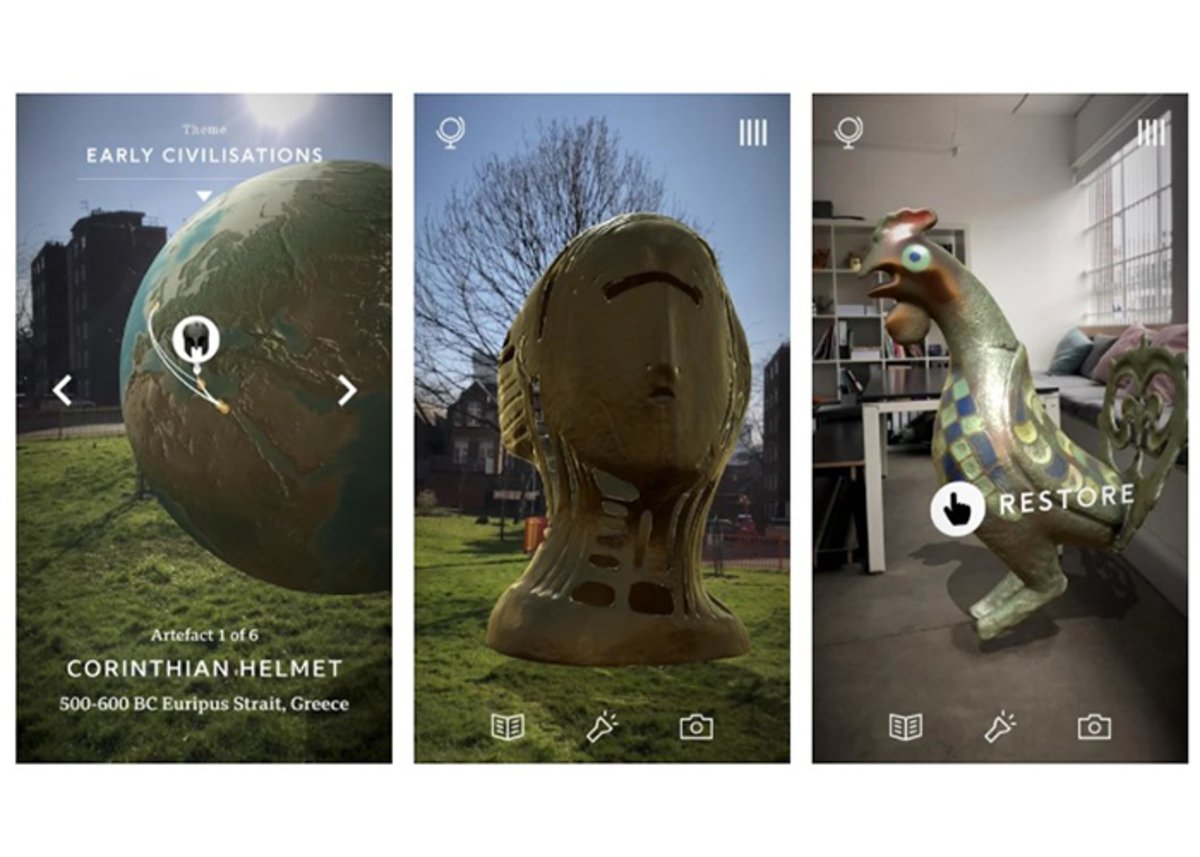 Civilisations AR: una app de avanzada tecnología y realidad aumentada con diseño ideal para iPhone y iPad