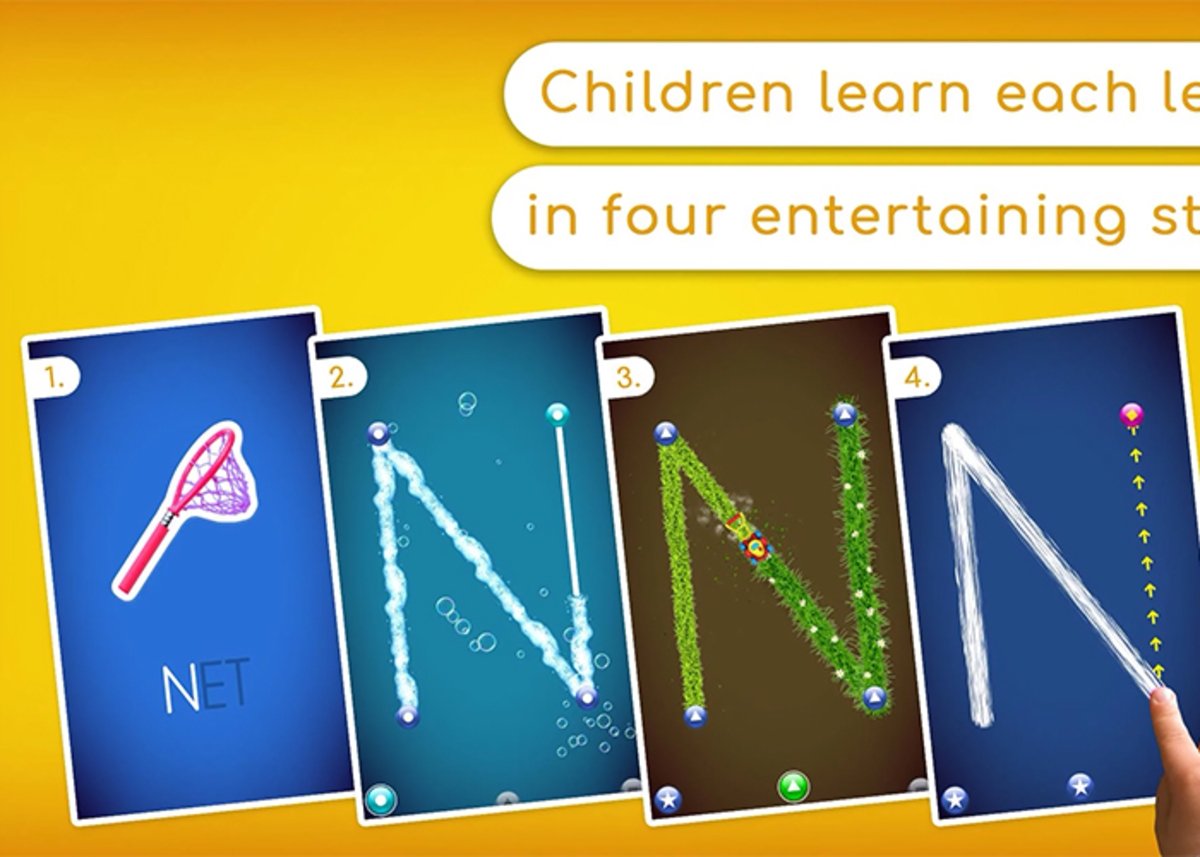 Aprende el alfabeto y las letras con Juegos de letras para niños