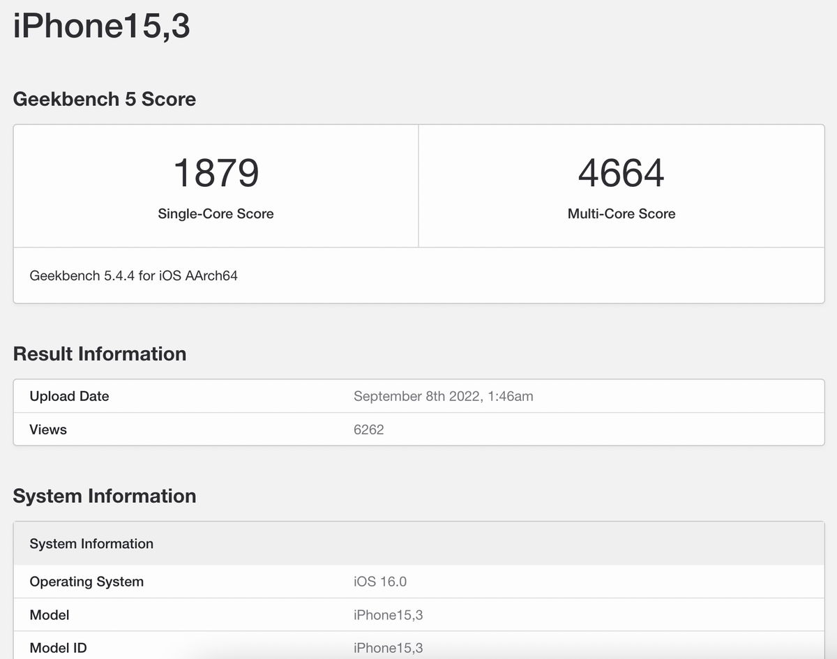 ¿Cuánto más potente es el chip A16 Bionic comparado con el A15? Ya los