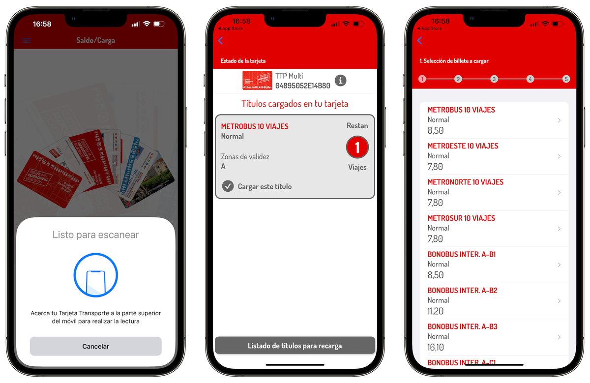 Ya Puedes Recargar La Tarjeta De Transporte Público De Madrid Desde El Iphone Con Esta App 1959