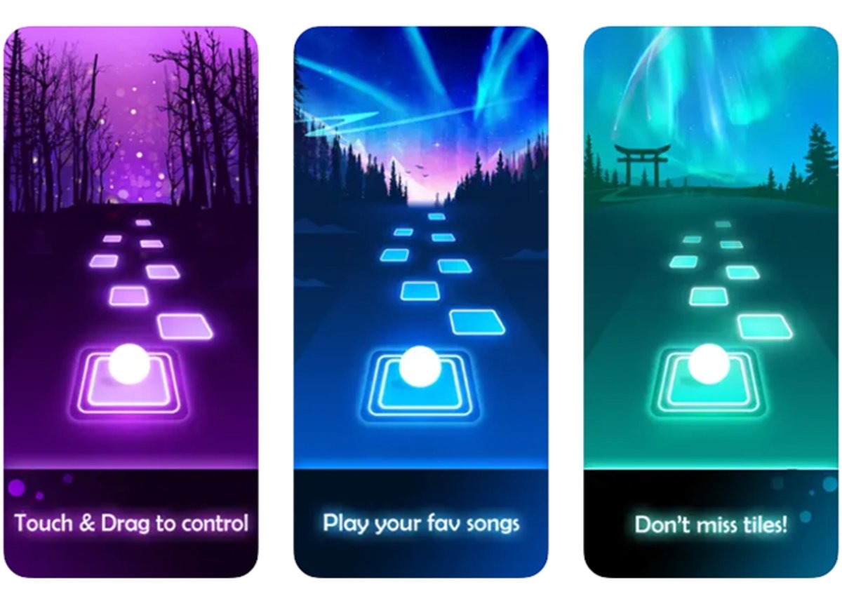Tiles Hop: juego musical divertido y emocionante para iOS