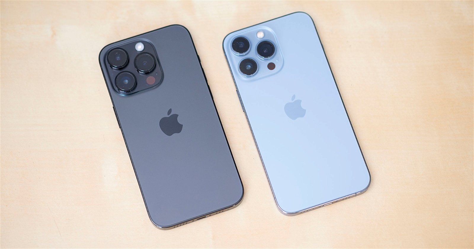 iPhone 14 Pro y iPhone 13 Pro