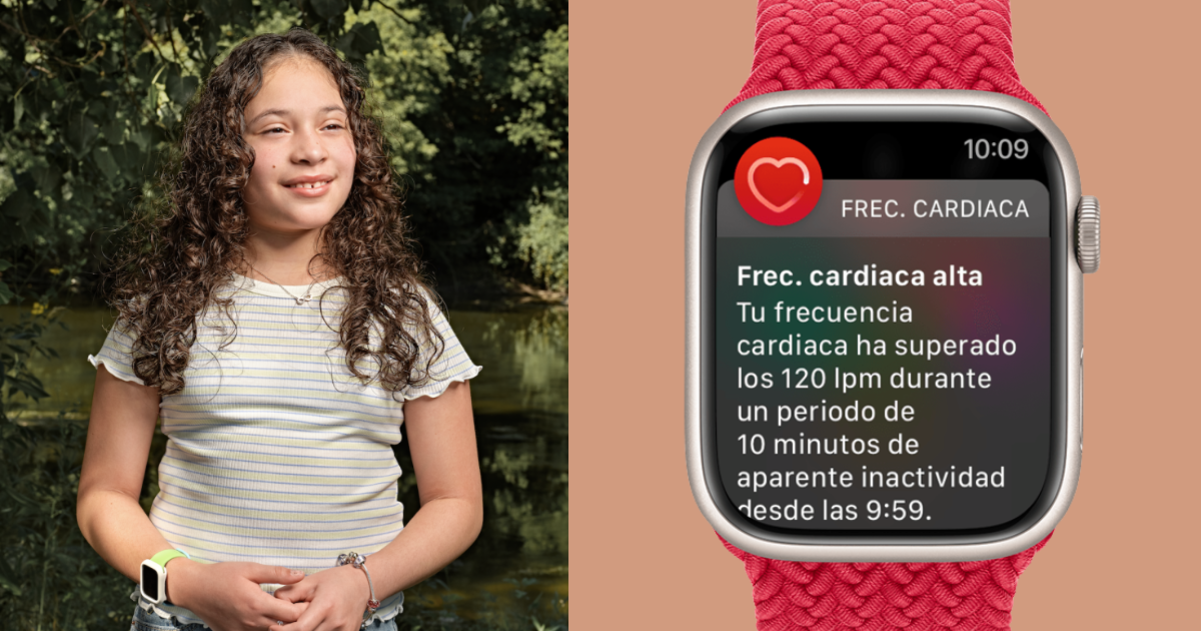 Esta niña de 12 años descubrió que tenía cáncer gracias a su Apple Watch
