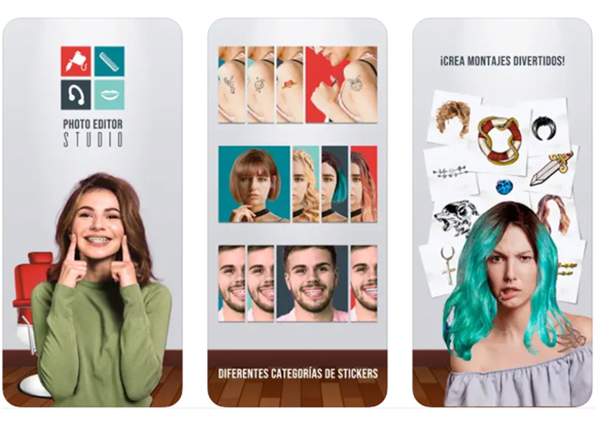 Brackets – Editor de Fotos: app per saber com de bé et queda l'ortodòncia