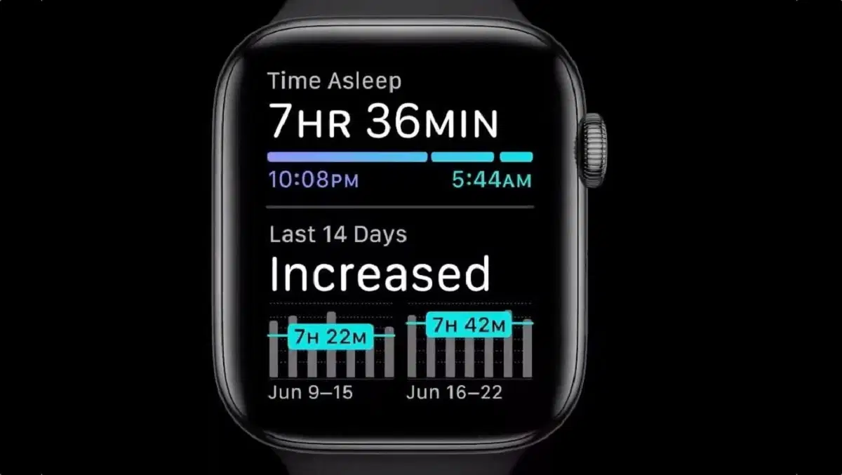 Monitorizar sueño 2025 apple watch 3