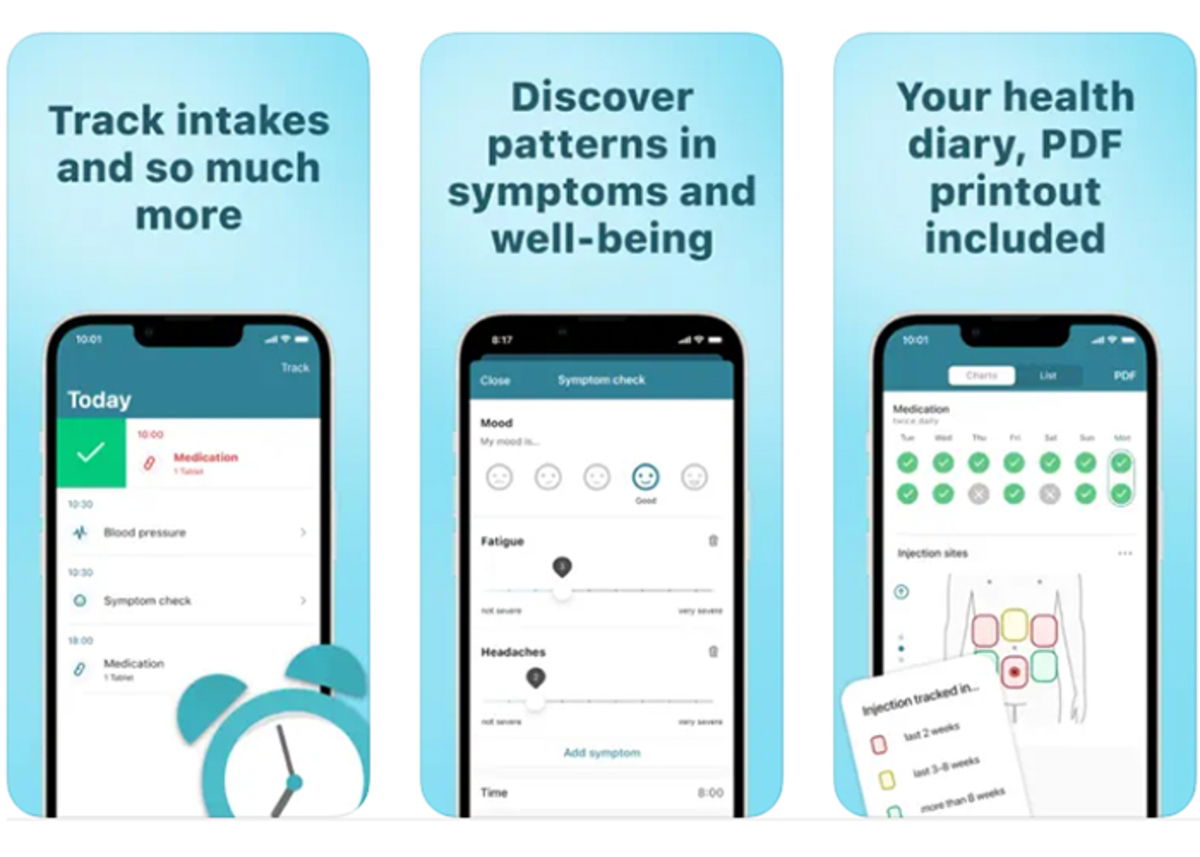 Best 8 applications to remember to take medication from iPhone Gearrice