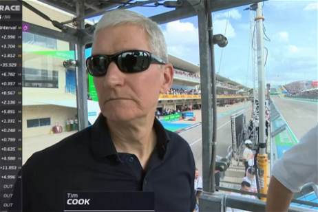 Tim Cook ondeó la bandera a cuadros en la Fórmula 1, y las redes se le tiran encima