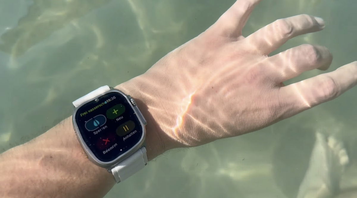 Using The Apple Watch Underwater Is Possible By Activating This