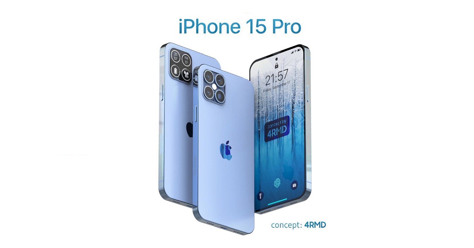Concepto de iPhone 15 Pro
