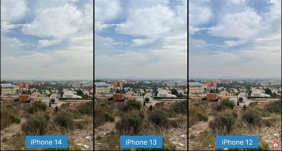 Comparativa de cámaras: iPhone 12 vs iPhone 13 vs iPhone 14