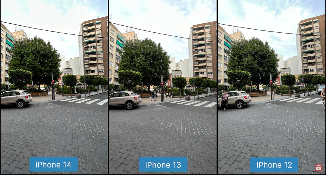 Comparativa de cámaras: iPhone 12 vs iPhone 13 vs iPhone 14