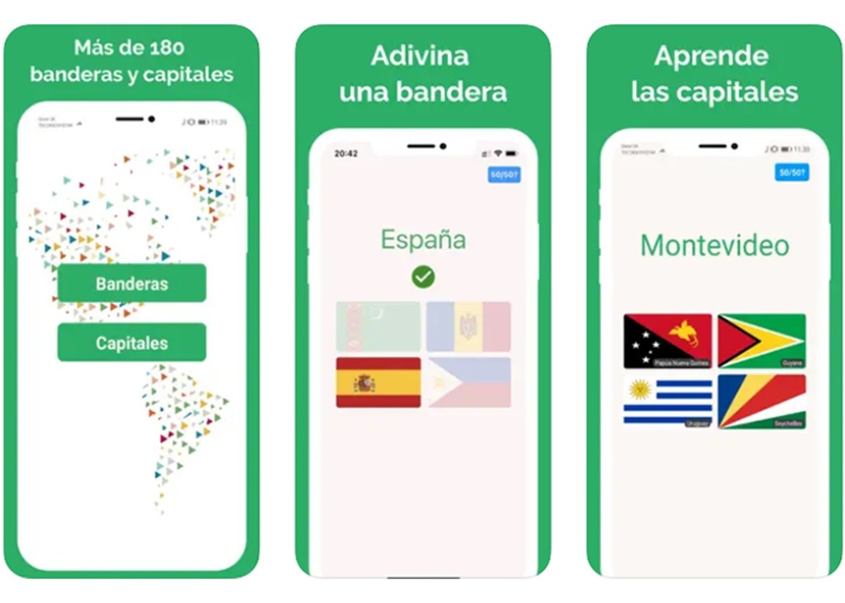 Capitales y Banderas del Mundo: una plataforma para conocer las banderas a nivel global