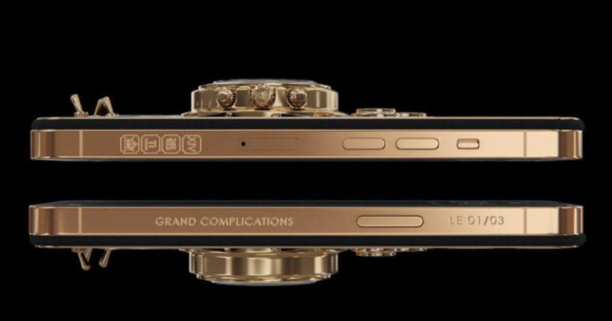 Ahora puedes comprar un iPhone 14 Pro con un reloj Rolex integrado por 130.000 dólares