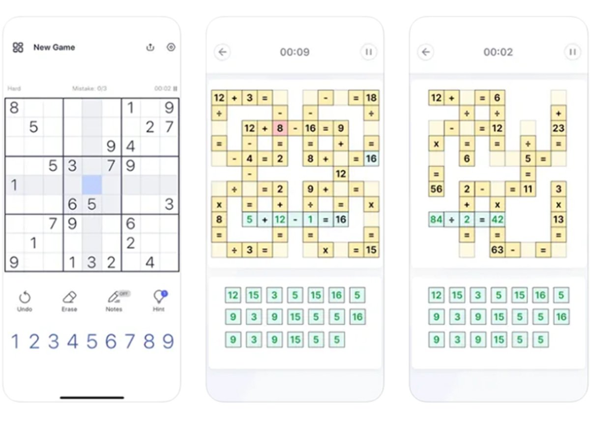 Sudoku-Sudoku Puzzle Games: rompecabezas diferentes y varios niveles de dificultad