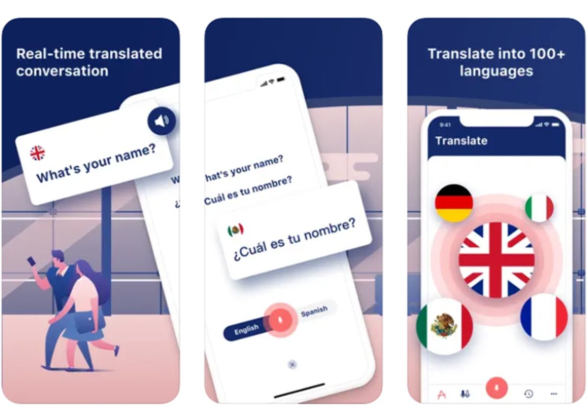 Una buena app para traducir tus conversaciones mientras viajas