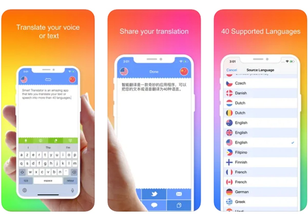 Translate-Smart Translator!: app para traducir tus textos o voz al instante