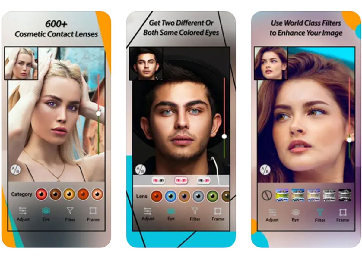 8 apps to change eye color from iPhone GEARRICE