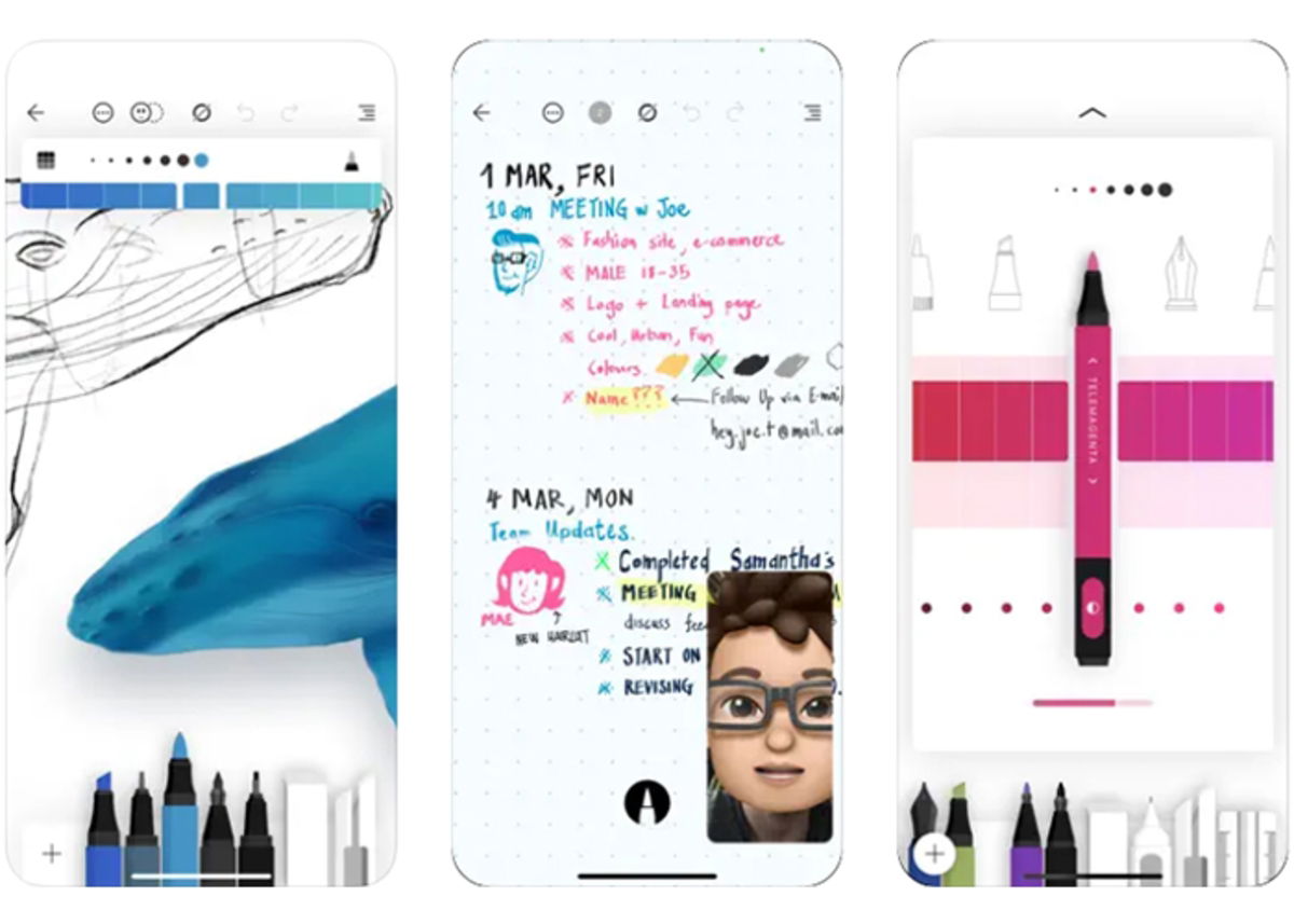 Apps for making 3D drawings from iPhone Gadgetonus