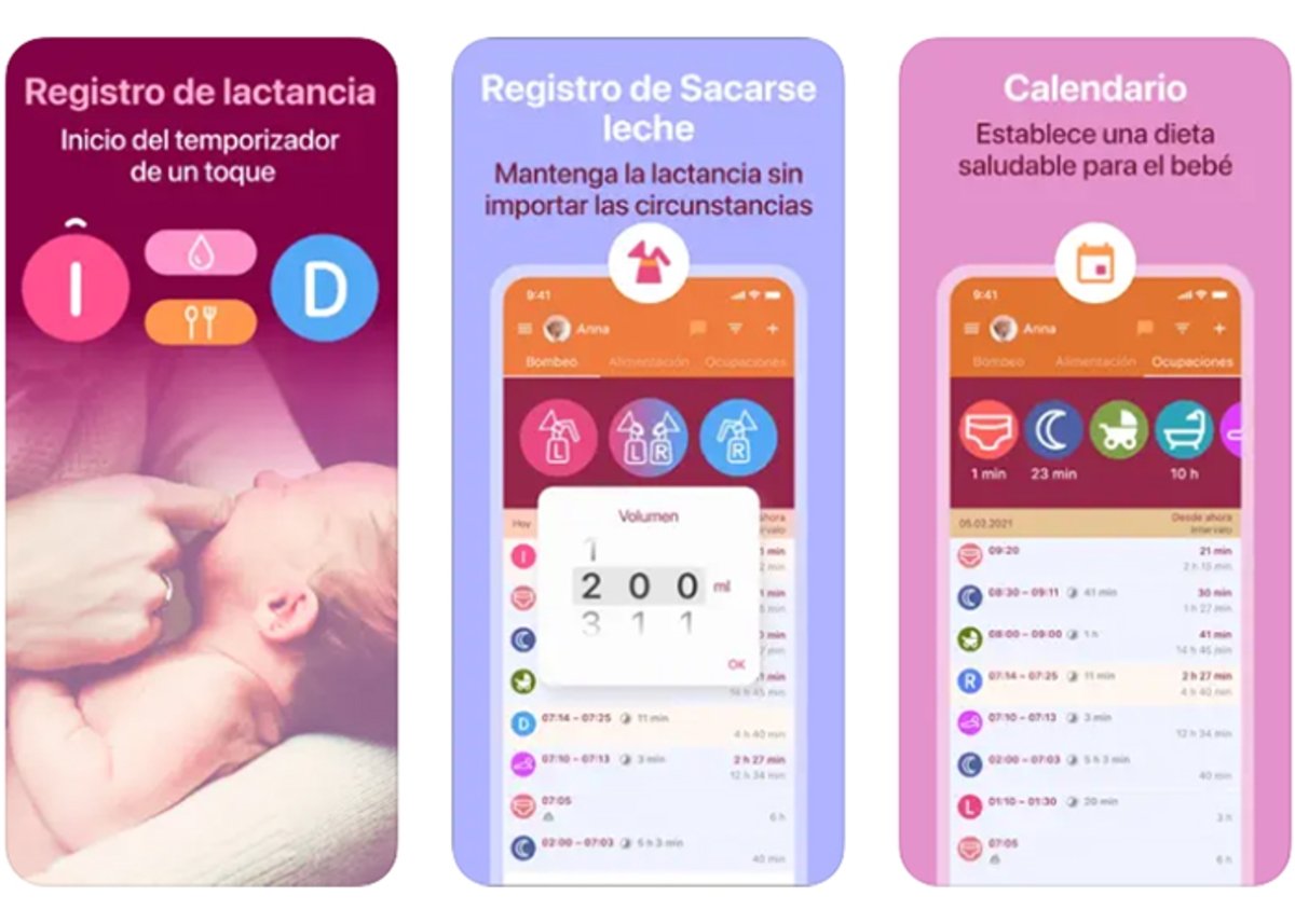 Lactancia Materna Diario: una app para llevar el registro de lactancia materna y algo más