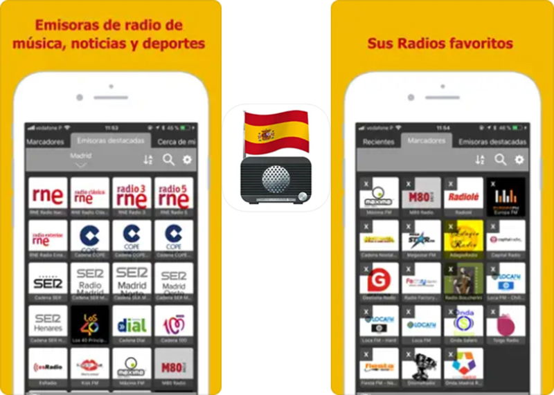 Aplicaciones para escuchar emisoras de radio online