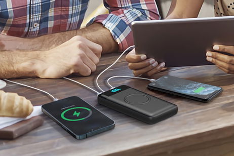 Esta batería externa de 30.800 mAh y carga inalámbrica está de oferta en Amazon Esta batería externa de 30.800 mAh y carga inalámbrica está de oferta en Amazon