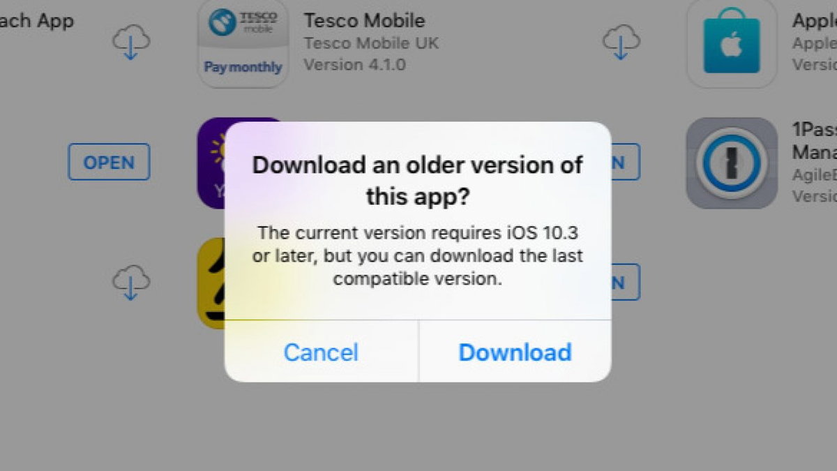 Cómo instalar aplicaciones antiguas en iPhone que no se actualizan a ...